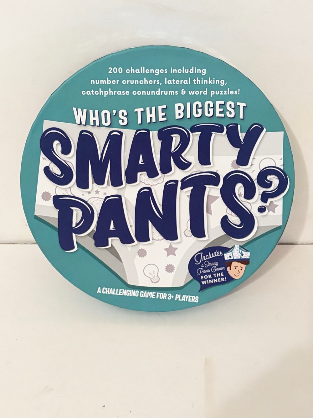 Who's The Biggest Smarty Pants? Professor Puzzle Game with Crown 200 Challenges